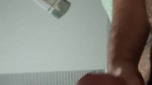 Cumshot after jacking for hours