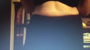 Shy bbw does awkward strip tease