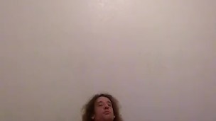 Transwoman Finger Fucking Her Tight Asshole Cumming Verbally & Ass Spanking