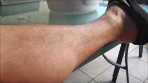My morning boner on the balcony