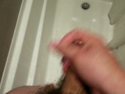 Shower play.... cumshot at the end