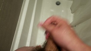 Shower play.... cumshot at the end