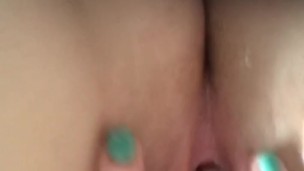 Amateur Alicia playing with her pussy