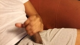 Jerking + cum