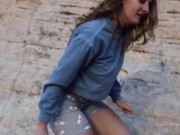 Horny Hikers Public Flashing Deepthroat Cock Suck - Molly Pills - POV GFE 6/16