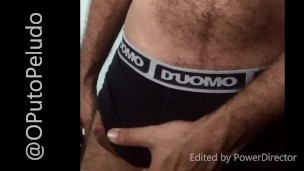 Hairy and huge cock
