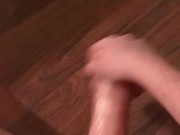 Horny girl takes on big dildo 10/16