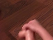 Horny girl takes on big dildo 5/16