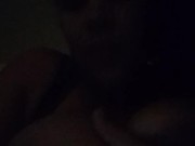 Sucking my big titties 15/16