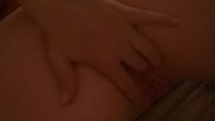 Quiet fingering in my room so step dad doesnt hear