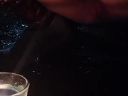 Peeing Outdoors by Candlelight 14/16