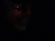 Peeing Outdoors by Candlelight 3/16