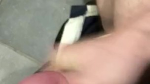 Cum in public