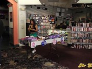 Ella sucks at Mr Salty's porno theater 2/16