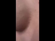 Sexy slim model masturbate at home