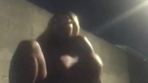 Behind the scenes and a quick pee (very dark)