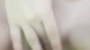 Girlfriend masturbating