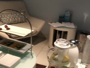 Ginger Banks Public Masturbation at the Spa - ALMOST CAUGHT! 4/16