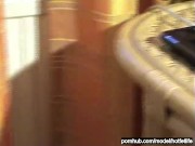 Full Encased In Shiny Nylon Pantyhose And Webcam Sex