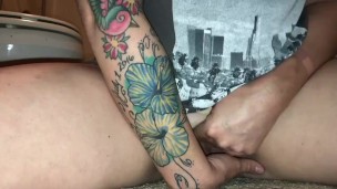 Snuck off for a SOLO SESH w/my glittery dildo w/ big clit pussy.CUM W/ ME!