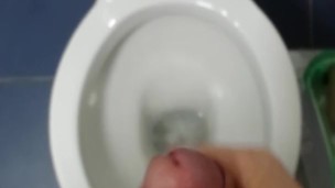 Moaning heavily while I cum.