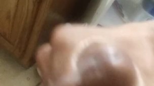 Early moring masturbate nut