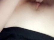Fingering my tight pussy