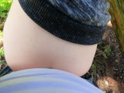 Dry Humping leads to a Messy Creampie Running Down my Leg 14/16