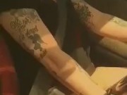 Masturbating on the way to the beach 11/16