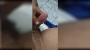 Delicious Man getting excited, masturbating with huge cum