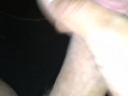 Jacking my cock