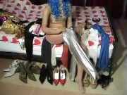 Young Babe In Nylon Pantyhose Encasement Mask Fetish - 2/2 7/16