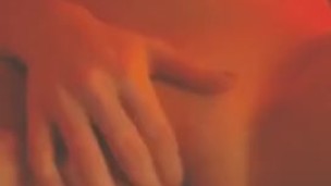 Step brother helps fuck me with large dildo while I rub my wet pussy