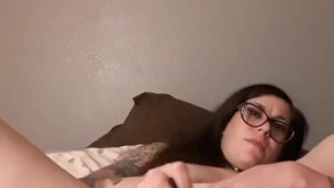 9in Vibrator BJ/Trying to be Quiet/Creamy Pussy