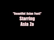 Asian Babe Asia Zo Gives Footjob for FuckedFeet! 1/16