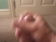 jerking off while gf is away