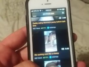 Ebony Stepmom catches son masturbating to her pornhub profile @SiaBigSexy 2/16