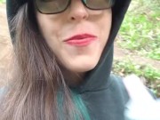 Vlog and Standing Pee in the forest (I also do custom vids, just msg me) 4/16