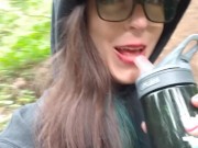 Vlog and Standing Pee in the forest (I also do custom vids, just msg me) 5/16
