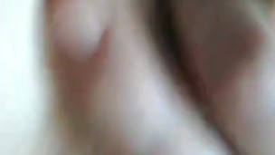 Me Naked in Bed, Teasingly Fingering My Hot Transwoman Asshole, w/Close-Up