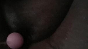 Fat pussy pink balls