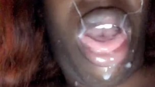 Nutted hard n my face