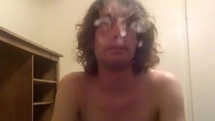 Topless Transwoman on HRT for Vaping