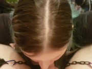 Handcuffed Nun Bondage Blowjob Show & Swallow Cum 2/16