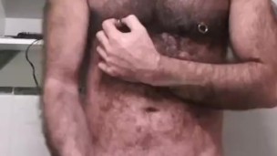 Hairy pig xxl can't wait for cumming