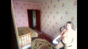 Watching a naked mother blow dry her hair - MyNakedStepmother