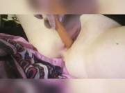 ♡ fucking myself with a bath toy ♡
