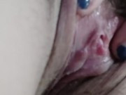 Masturbating my  bushy pinky pussy when i wakew up horny  3/16