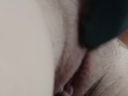 Masturbating my  bushy pinky pussy when i wakew up horny  7/16