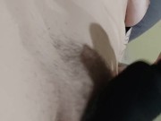 Masturbating my  bushy pinky pussy when i wakew up horny  8/16